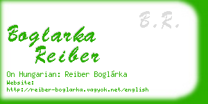 boglarka reiber business card